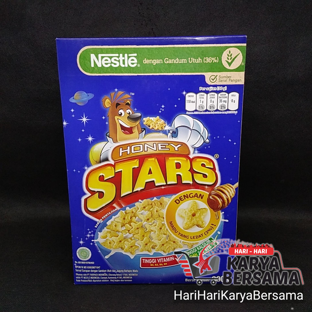 

CEREAL SARAPAN NESTLE HONEY STARS SEREAL 300GR