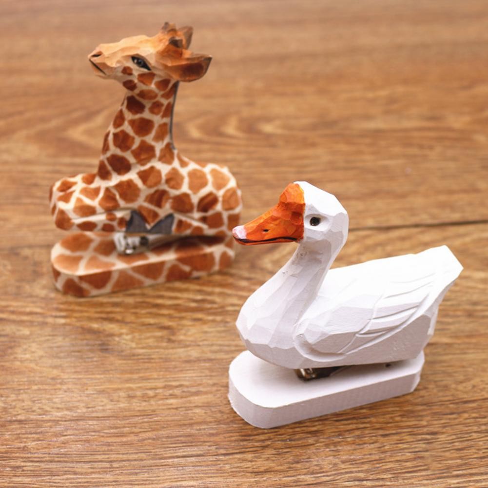 

9.5*10cm Mini Animal Shape Stapler Handheld Office Desk Stapler Unique Decorative Stapler Kids Adults Cute Owl School Supplies