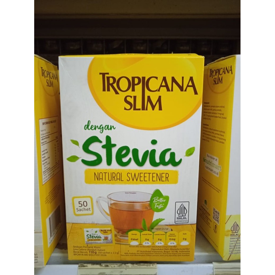 

TROPICANA SLIM SWEETENER 130 STEVIA