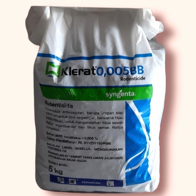 Racun Tikus Klerat Kemasan 5Kg produksi Syngenta