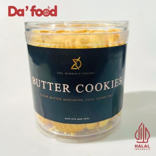 

Cookies Butter | Kue Mentega | Butter Cookies Cemilan Enak Rasa Original Mentega Manis -Da'Food