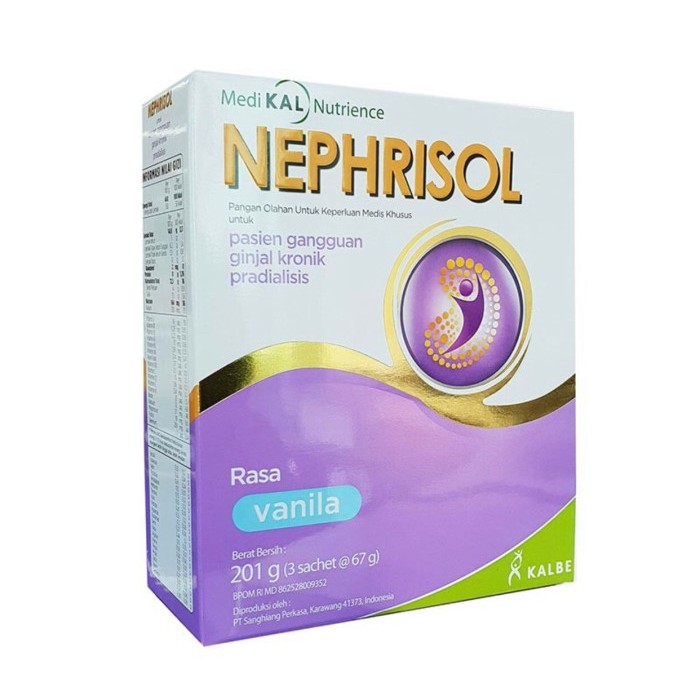 

[[PROMO]]BEST SELLER NEPHRISOL - Nutrisi Rendah Protein Pasien Gagal Ginjal - Vanila