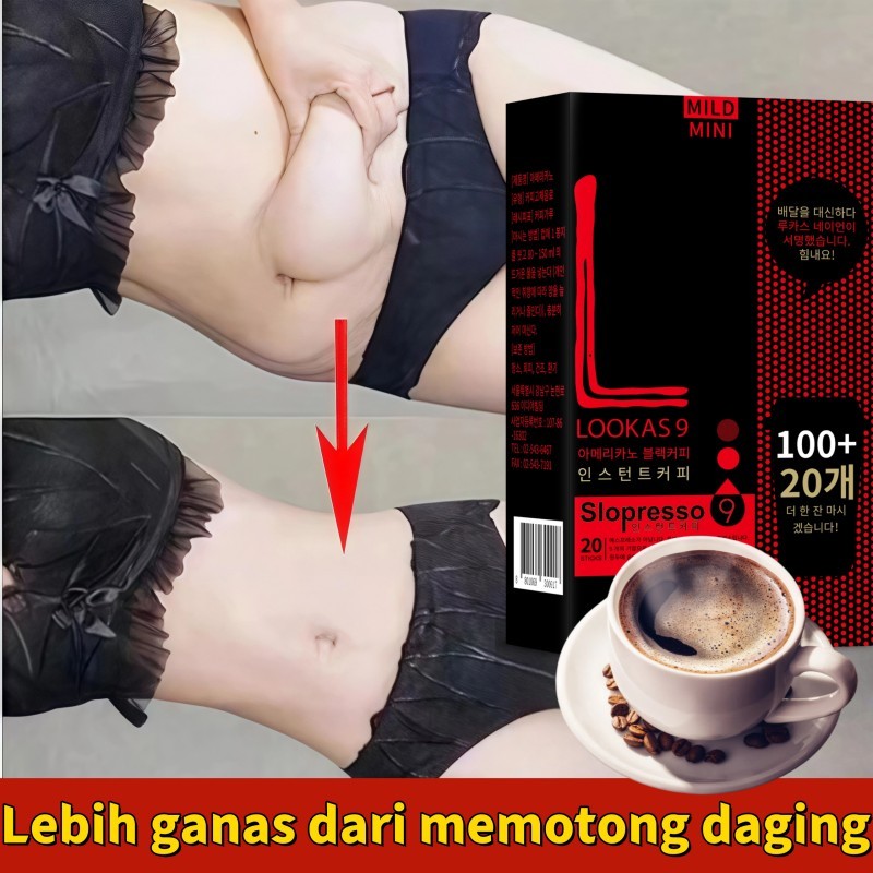 

LOOKAS9 Kopi pelangsing /pil pelangsing/minuman pelangsing/detox pelangsing/pembakar lemak/pelangsingan cepat