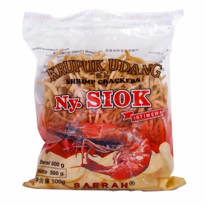 

kerupuk udang ny siok stik 500 gram