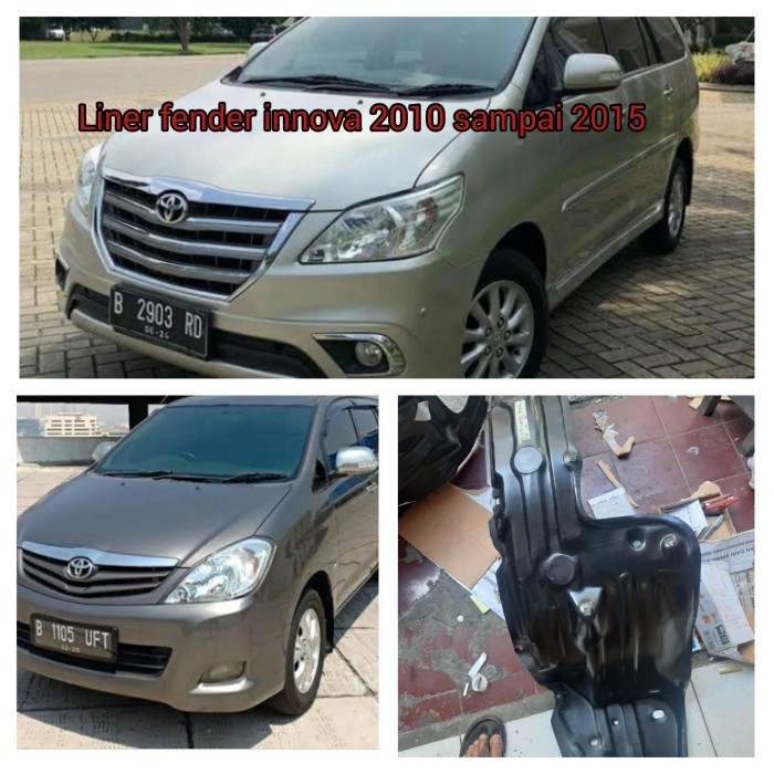 liner fender kiri innova 2008 2014 barong
