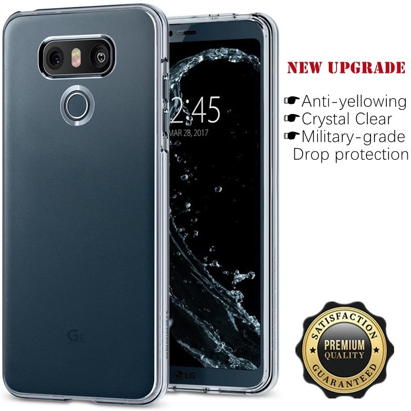 CASE LG G5 / LG G6 / LG G7 G7 PLUS / LG G8X / LG G8 THINQ SILICONE CASE ULTRATHIN CRYSTAL CLEAR BACK