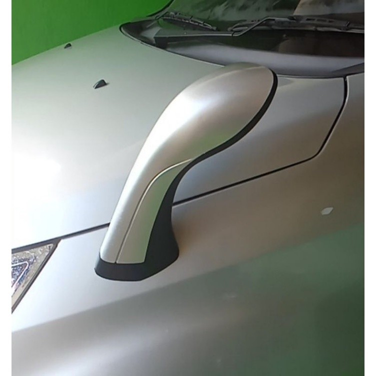 spion tanduk kap mesin toyota rush / terios 2007 sampai 2017 hitam silver putih abu Merah biru 2008 