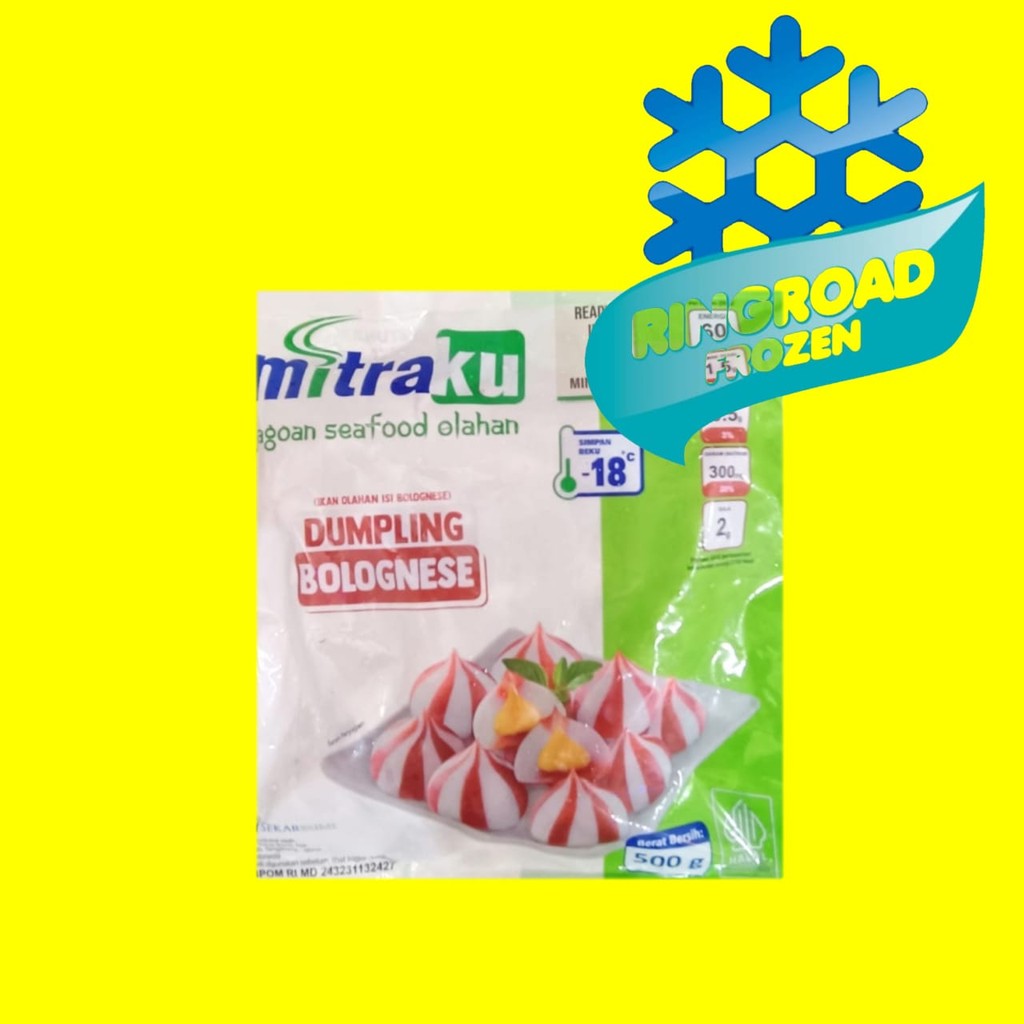 

MITRAKU DUMPLING BOLOGNESE 500 GR