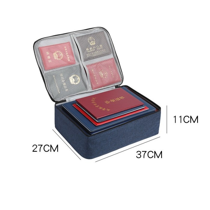 

Tas Tempat Penyimpanan File Dokumen Anti Air Travel Bag Storage Box - SINGLE HITAM