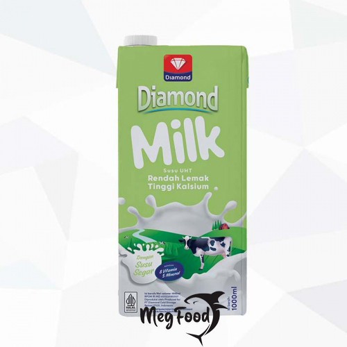 

Diamond Milk / Susu UHT Low Fat 1 Liter