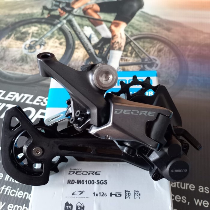 RD / REAR DERAILLEUR SHIMANO DEORE M6100 SGS 12 SPEED 12SP 12SPEED