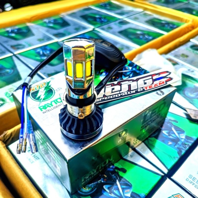 SANRIRINTOJAYASHOP Lampu Led Rtd 6 Sisi Pake kipas , Lampu Led kipas, Lampu Rtd 6 sisi, Lampu Rtd 3 