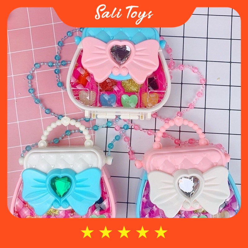 Mainan Anak LucuMainan Anak Makeup Tas Mainan Komestik Anak Bentuk Tasmainan bayi  edukasi