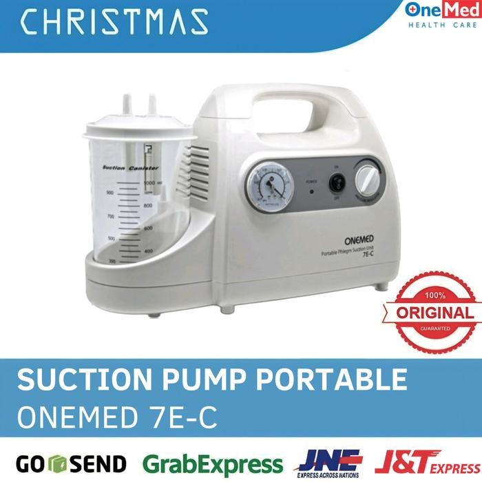 ONEMED 7E-C SUCTION PUMP / ALAT SEDOT PENYEDOT DAHAK DEWASA 7EC