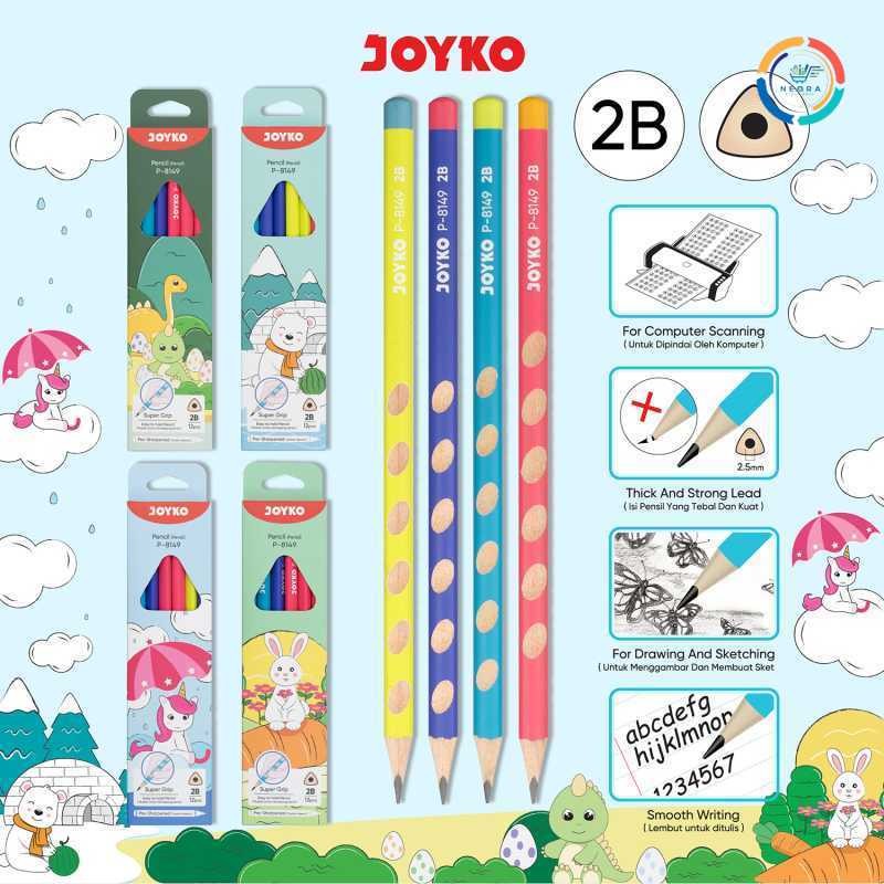 

Joyko Pensil Tulis P-8149 Lucu Anak - Anak [Pre-sharpened] [Per Lusin]