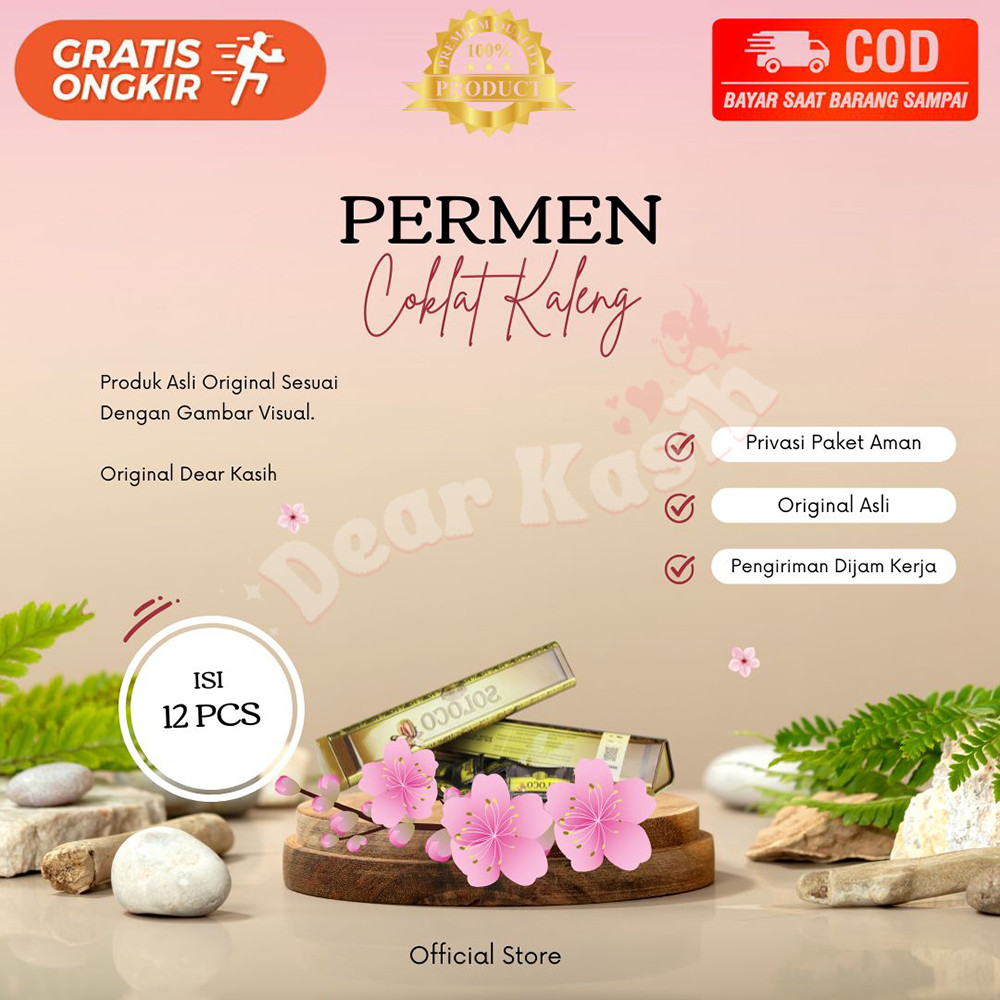 

Cod Ori SLC Permen Rasa Coklat Original 100% Asli 12pcs
