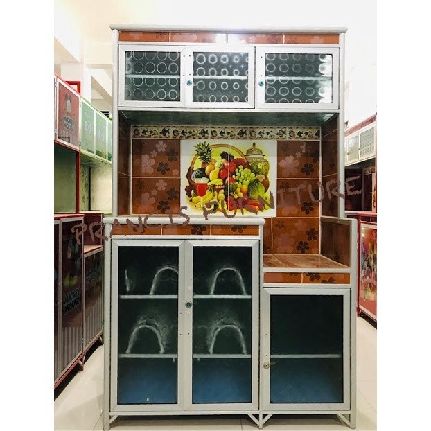 RAK PIRING 3 PINTU PLAT SUPER/RAK PIRING FB ES/RAK PIRING PELANGI