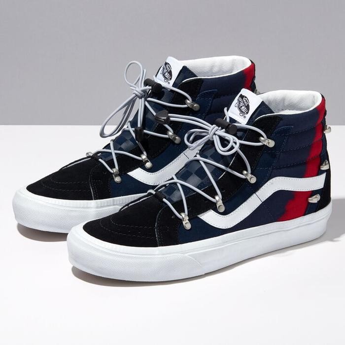 VANS SK8 HI ECHO DX FUSHION BLUE RED ORIGINAL