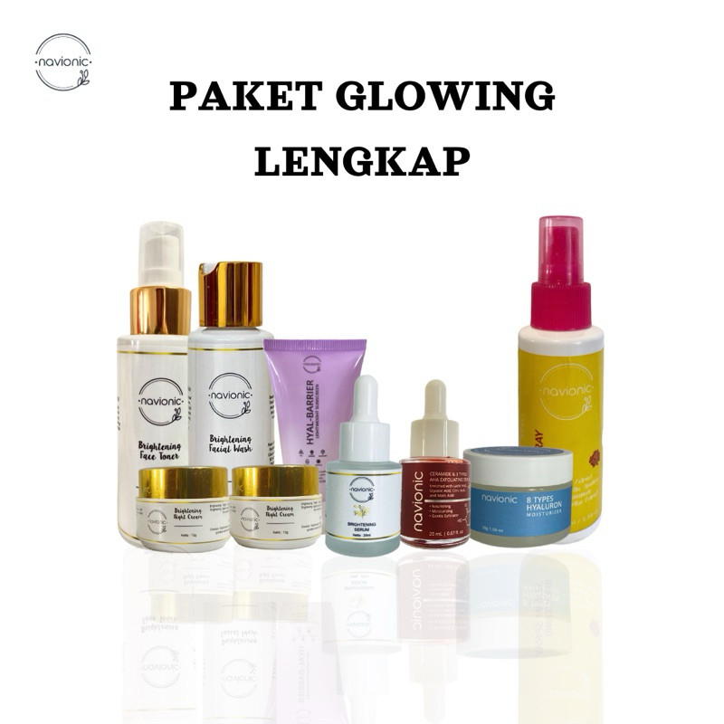 PAKET BRIGHTENING LENGKAP - NAVIONIC BPOM
