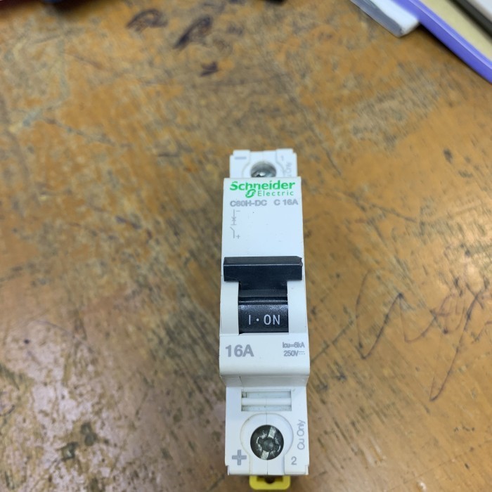 mcb c60h dc 1p 6a 10a 16a 20a schneider mcb c60h dc