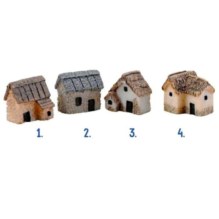 Maket Mini Miniatur Rumah No.1