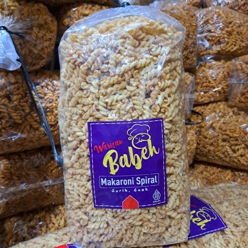 

Makaroni Ulir Spiral Asin 2 Kg