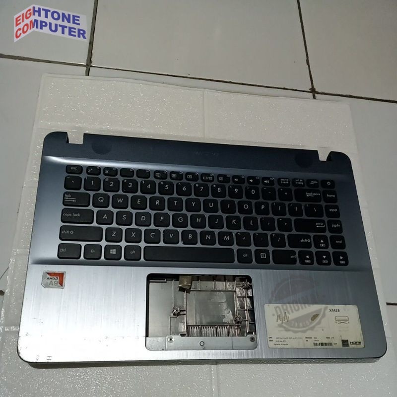 Casing Bawah Palmrest Set ASUS x441 x441s x441n x441m x441u x441b _abu