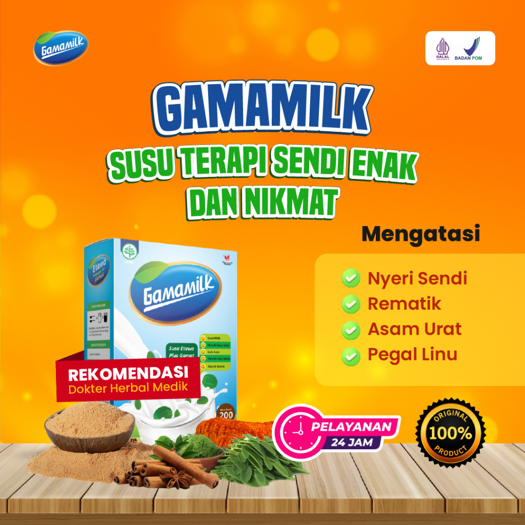 

GAMAMAILK - SUSU ETAWA PLUS EKSTRAK GAMAT TINGKATKAN KEPADATAN TULANG UNTUK DEWASA DAN ANAK 29
