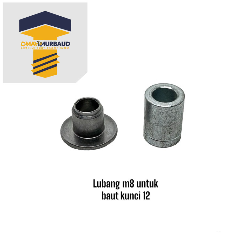 RING BOS M8 BAUT 12 ORIGINAL BOS KNALPOT BOS BODY DLL RING TOPI