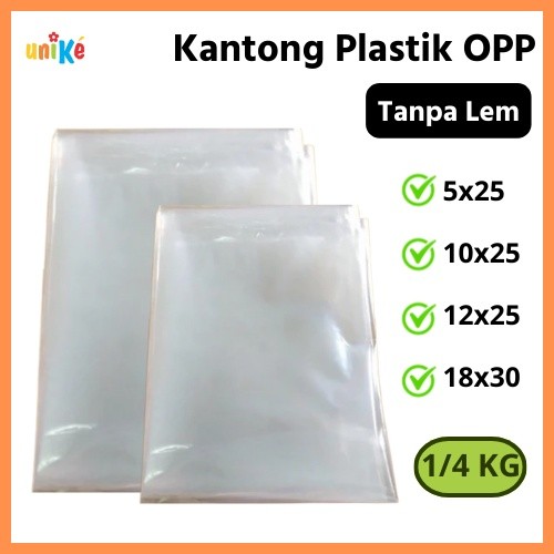

1/4 kg OPP Plastik OPP Kaca Tanpa Lem Kemasan Bungkus Souvenir 250 gr 0.25 kg Grosir Sovenir
