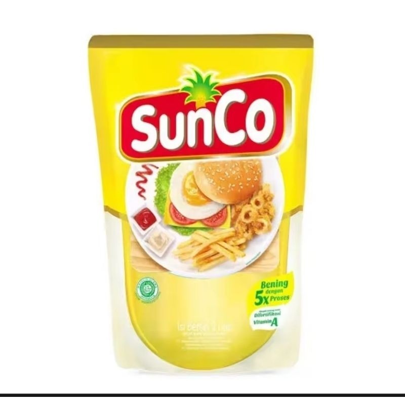 

Sunco minyak goreng 2 liter Piye Kabare