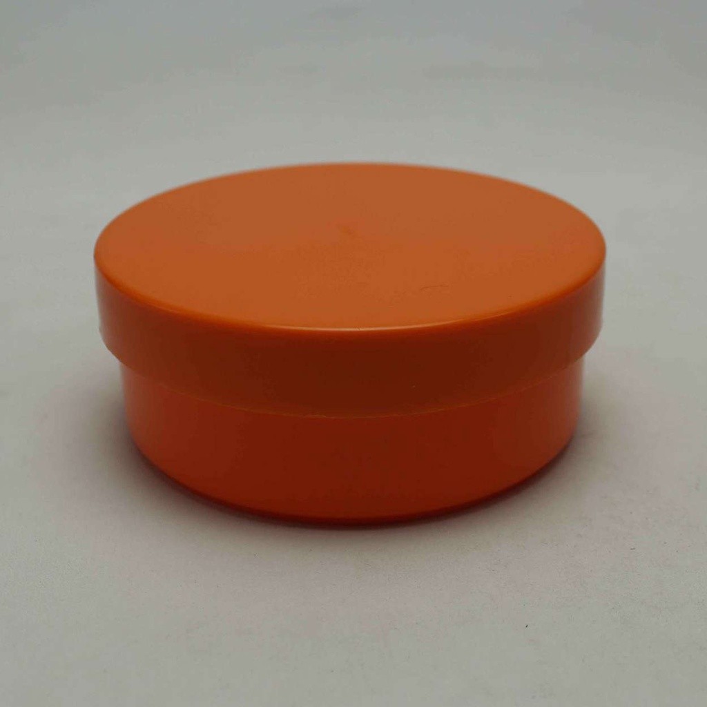 Pot Lulur Orange 250 Gr / Pot Plastik / Pot Lulur / Pot Body Scrub / Pot Masker / Pot 250 Gr