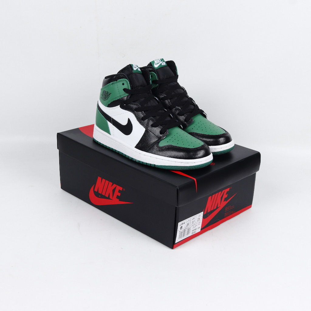 (ZEEZ) Sepatu Nike Air Jordan 1 Retro High Og Pine Green