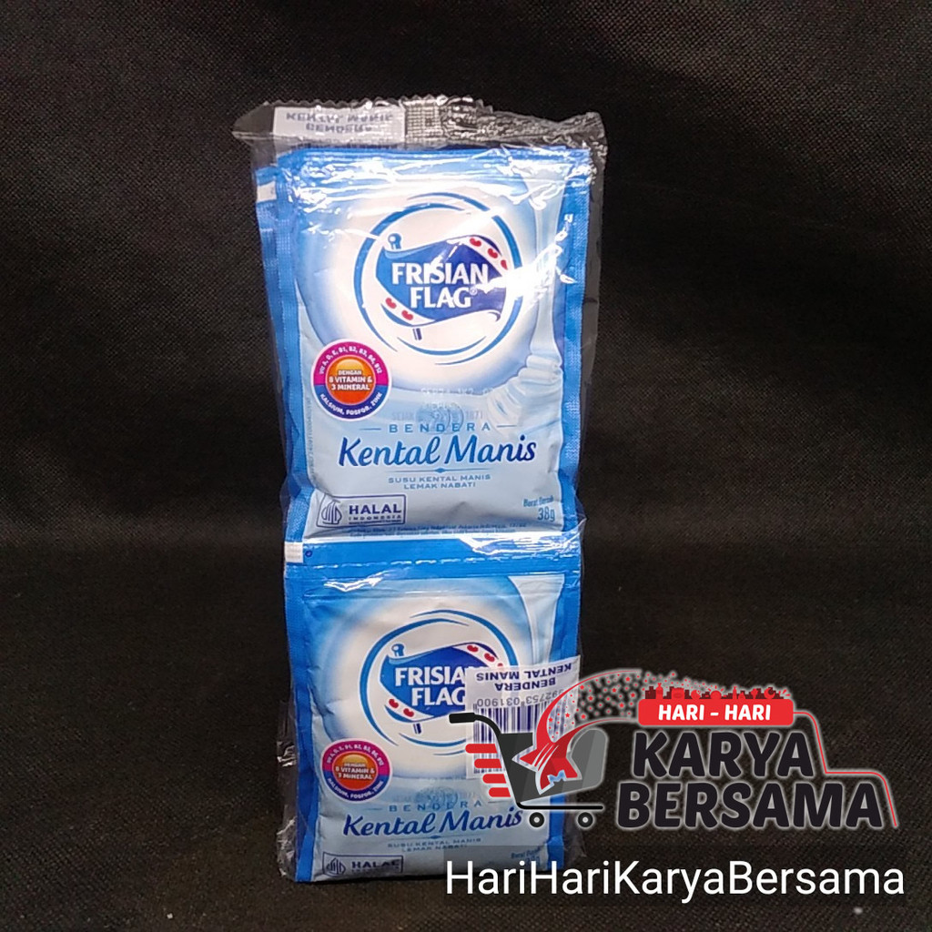 

FRISIAN FLAG SUSU KRIMER KENTAL MANIS PUTIH 6'S X 38GR