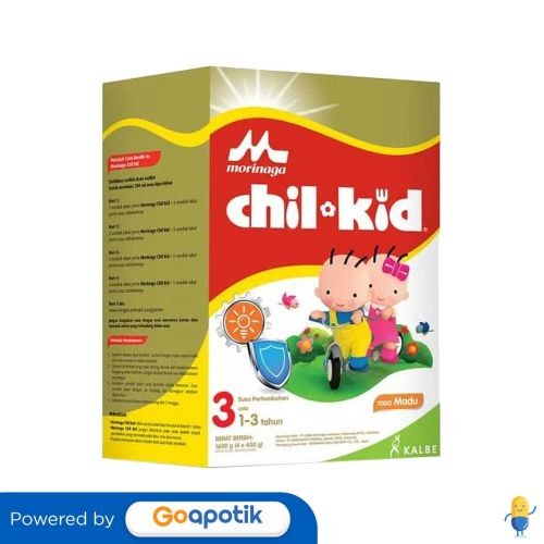 

Morinaga Chil Kid Gold 3 Susu Pertumbuhan Rasa Madu 1600 Gram Dus