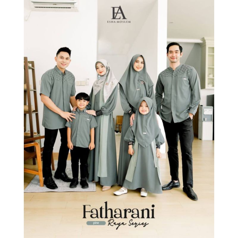 Open Pre-Order Sarimbit Fatharani Raya Series by Esha Moslem Original - Sarimbit Keluarga Lebaran Te