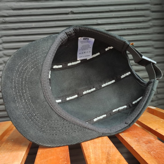 Topi Pria Limapanel Dewasa - 5panel   - 5p Cream Tosca