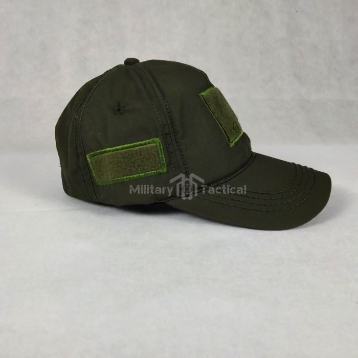 Topi Tactical Topi Velcro Topi Army Topi Ripstop Topi Pria  - Cream