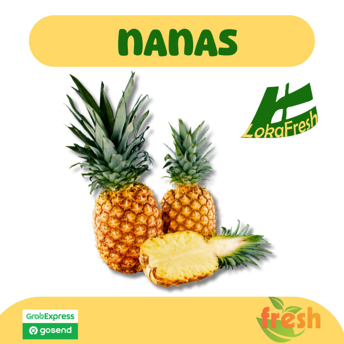 

Buah Nanas Segar/ Pineapple 1pcs