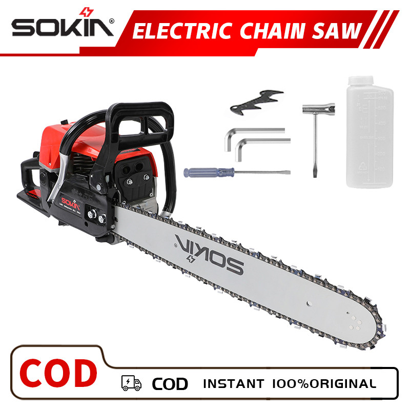 BISA COD Gergaji Mesin 20 INCI Gergaji Penebang Kayu Gergaji Bensin Gergaji Listrik Rumah Tangga Kec