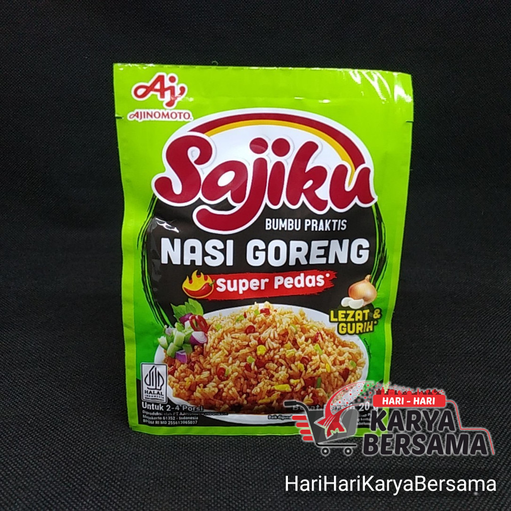 

BUMBU MASAK SAJIKU NASI GORENG PEDAS 20GR