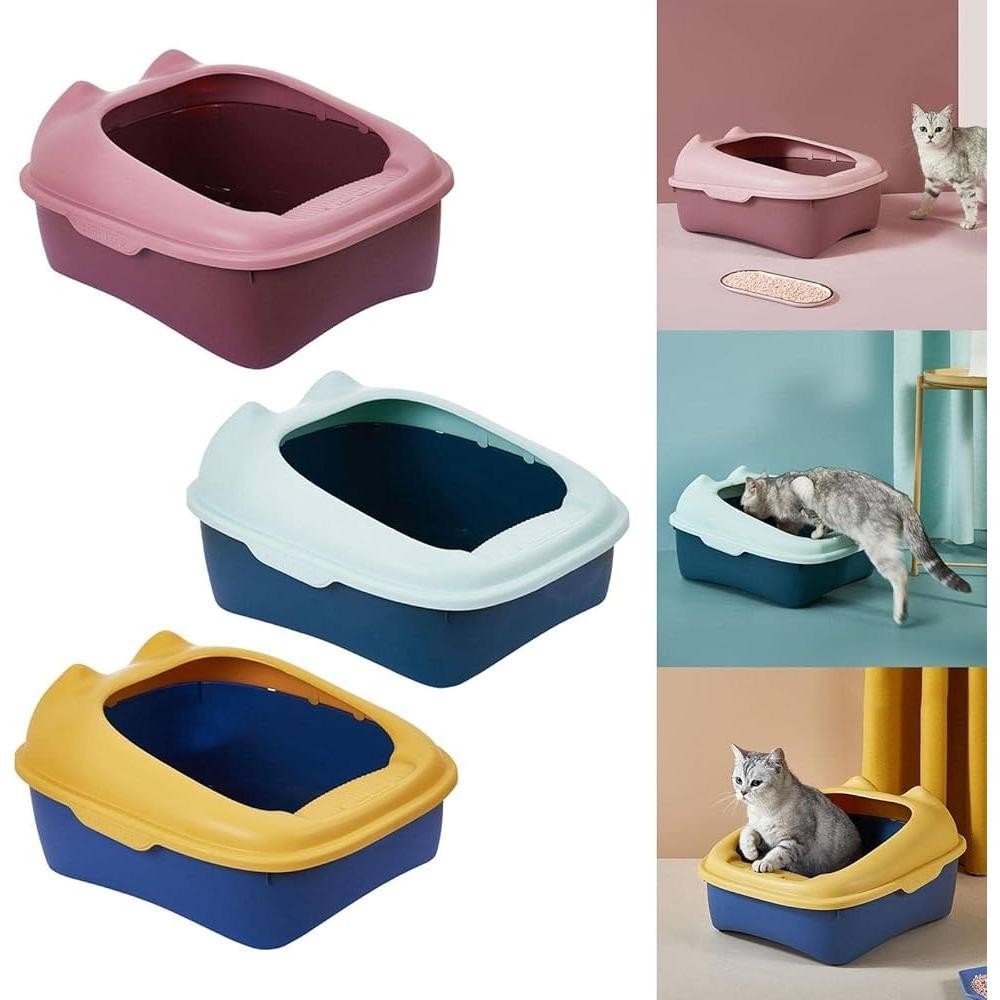 Cat Litter box Large Bak Pasir akaucing Besar Terbuka Otomatis
