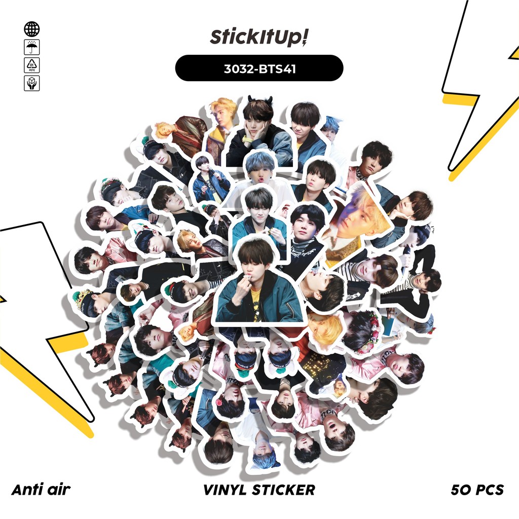 

COD✨ 50 Pcs Stiker SUGA SERIES 08 Lucu Anti Air Untuk Dekorasi Notebook Sepeda Skateboard Handphone DIY
