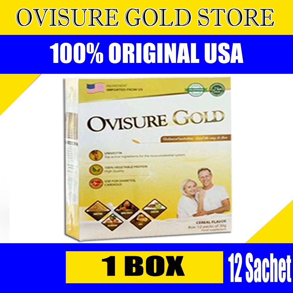 

Harga Per 1 Box ) 1 BOX OVISURE GOLD MILK SUSU OBAT TULANG DAN SENDI YG SEHAT 100% DIMFOR USA