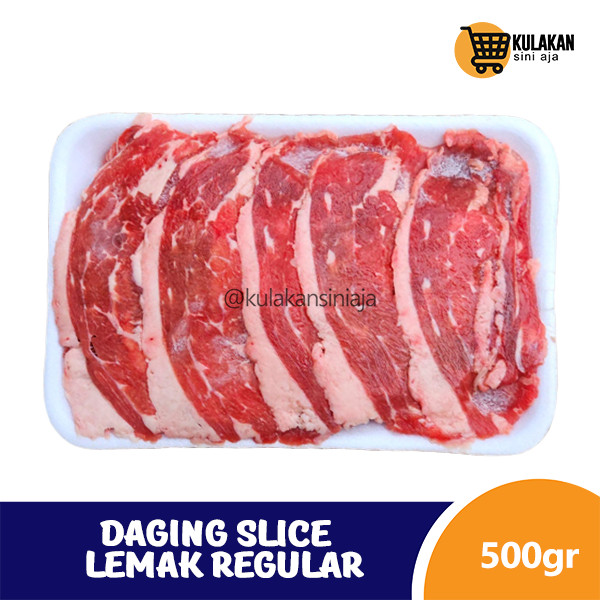 

Daging Slice Yoshinoya Lemak Regular 500gr