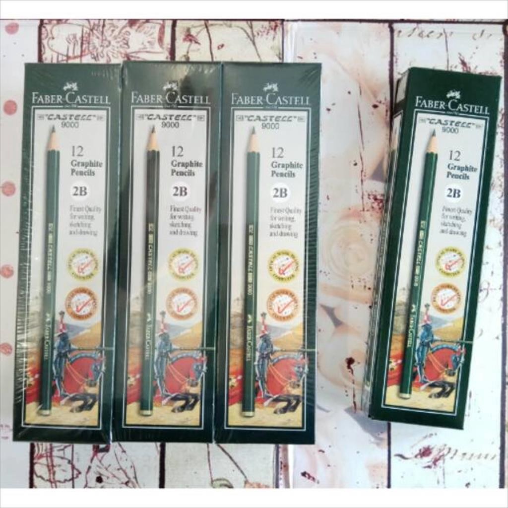 

Pensil 2B Faber Castell Original (12 Pcs)