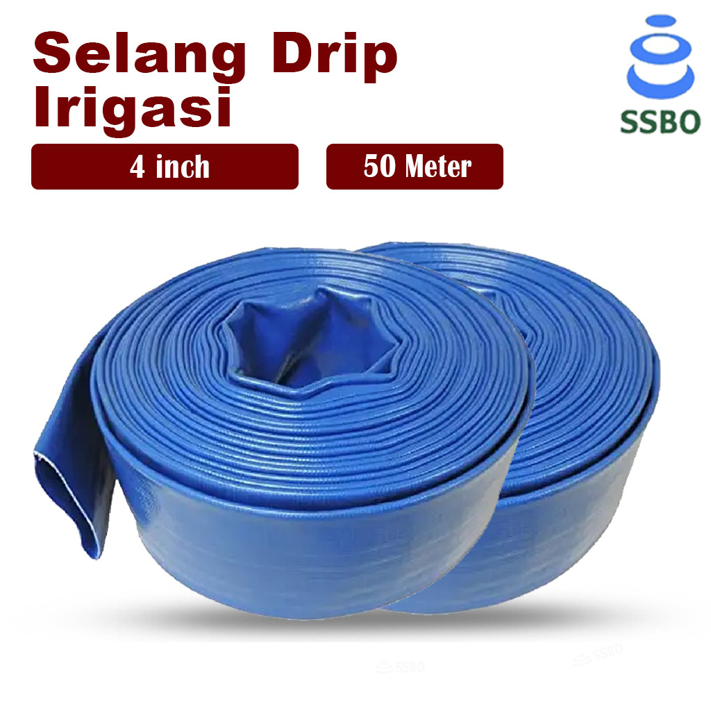 WINDOWS_ SSBO SELANG IRIGASI 4 INCH 50 METER SELANG DRIP IRIGASI EFISIEN SELANG PERKEBUNAN