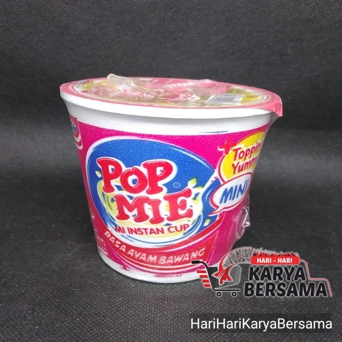 

MIE INSTAN CUP POP MIE MINI AYAM BAWANG 40GR