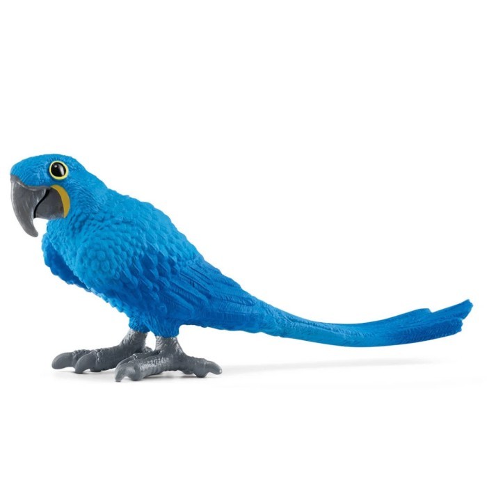 Bird Hyacinth Macaw 14859 Burung Makaw Enceng Gondok Schleich Mainan Anak Animal Toy Figure Binatang