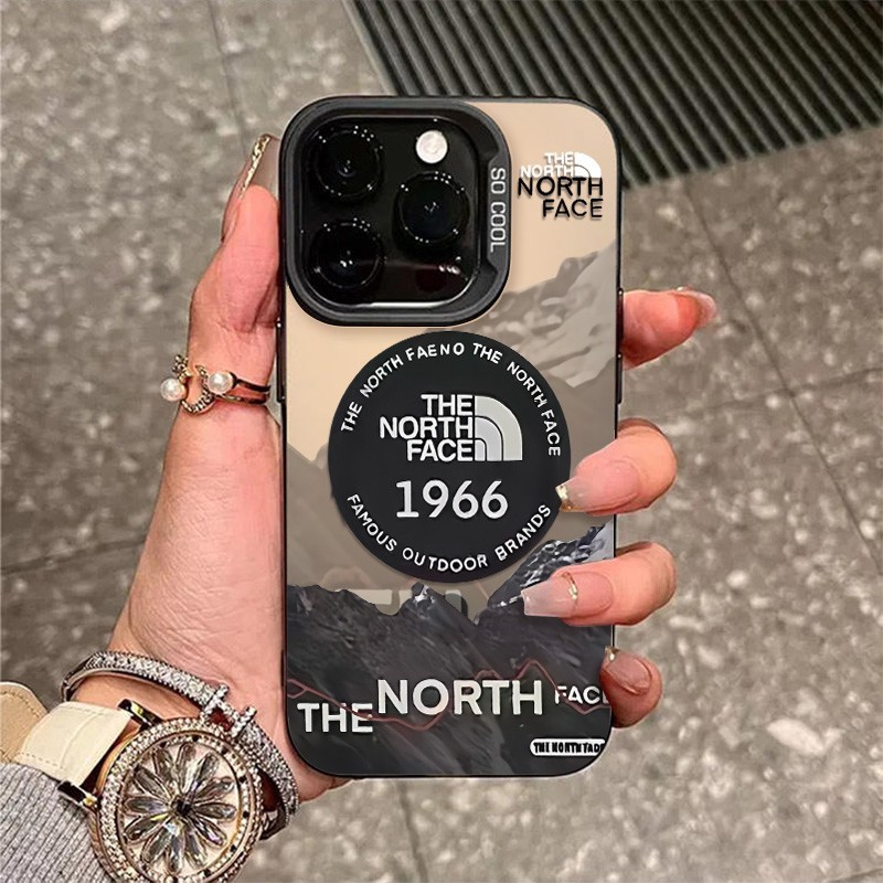 Aesthetic Gunung The North Face untuk iphone 11 12 13 14 15 pro promax casing case hp iPhone x xr xs
